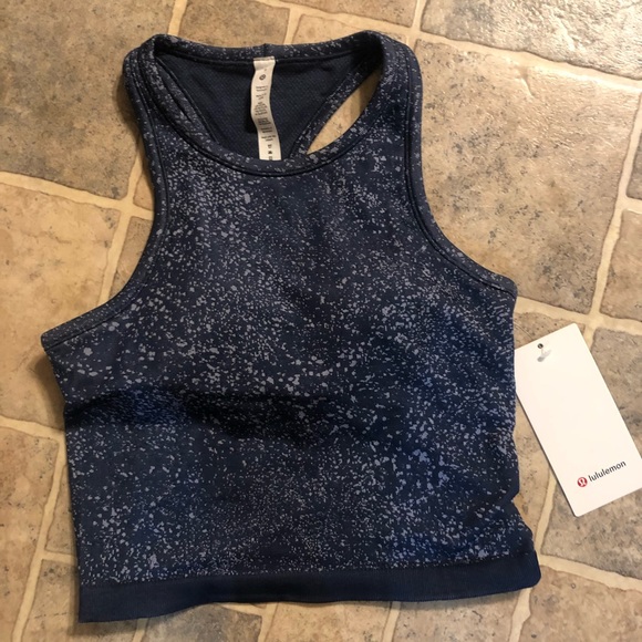 LULULEMON Ebb to Street Cropped Racerback Tank Top NWT - Picture 7 of 15